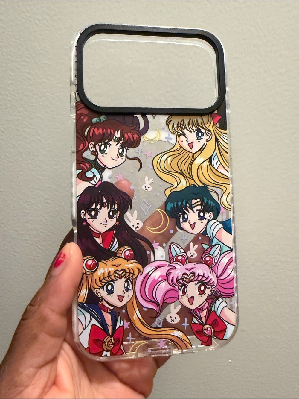 Sailor Moon Clear MagSafe Phone Case - Fits 17/ 18 Pro Max